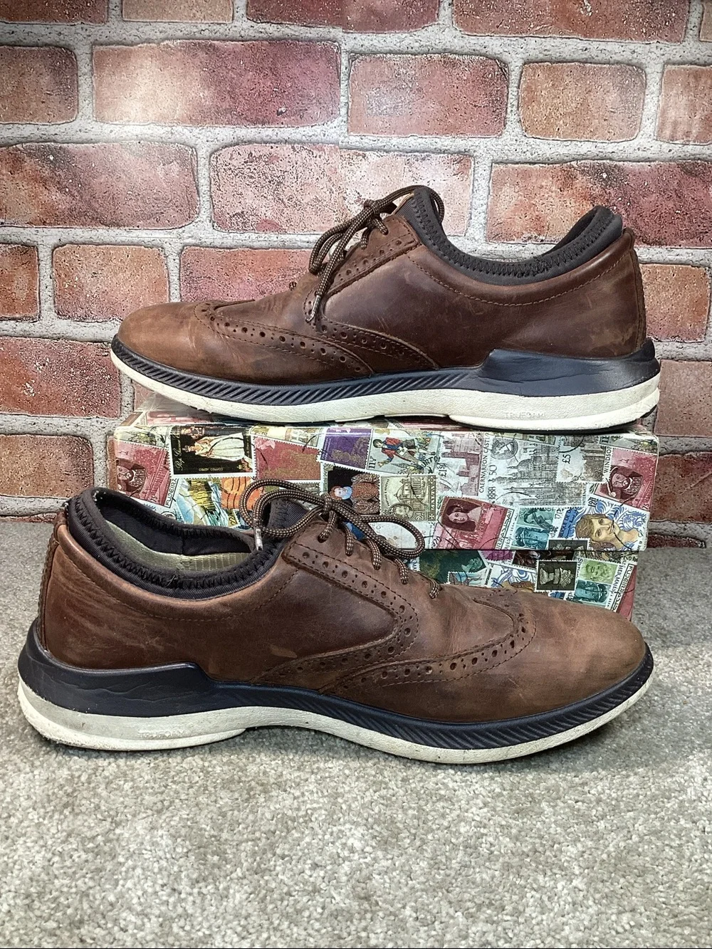 Johnston & Murphy XC4 Lancer men’s wingtip oxfords size 9